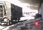 Image of wrecked locomotive Sicily Italy, 1943, second 21 stock footage video 65675061157