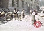 Image of damaged buildings Sicily Italy, 1943, second 58 stock footage video 65675061159