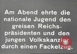 Image Adolf Hitler est nommé chancelier Berlin Allemagne, 1933, de la seconde 50 séquences d'archives historiques vidéo 65675061175