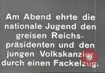 Image Adolf Hitler est nommé chancelier Berlin Allemagne, 1933, de la seconde 54 séquences d'archives historiques vidéo 65675061175