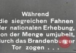 Image berlinois célébrer Nomination de Hitler comme chancelier Berlin Allemagne, 1933, de la seconde 7 séquences d'archives historiques vidéo 65675061176