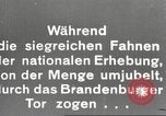 Image berlinois célébrer Nomination de Hitler comme chancelier Berlin Allemagne, 1933, de la seconde 8 séquences d'archives historiques vidéo 65675061176