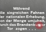 Image berlinois célébrer Nomination de Hitler comme chancelier Berlin Allemagne, 1933, de la seconde 10 séquences d'archives historiques vidéo 65675061176