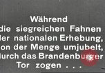 Image berlinois célébrer Nomination de Hitler comme chancelier Berlin Allemagne, 1933, de la seconde 11 séquences d'archives historiques vidéo 65675061176