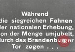 Image berlinois célébrer Nomination de Hitler comme chancelier Berlin Allemagne, 1933, de la seconde 12 séquences d'archives historiques vidéo 65675061176