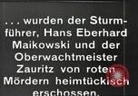 Image berlinois célébrer Nomination de Hitler comme chancelier Berlin Allemagne, 1933, de la seconde 35 séquences d'archives historiques vidéo 65675061176