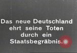 Image État nazi Funérailles Berlin Allemagne, 1933, de la seconde 6 séquences d'archives historiques vidéo 65675061177