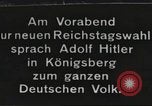 Image of Hitler arrives Koenigsberg in Lufthansa JU 52 airplane "Richtofen" Germany, 1933, second 1 stock footage video 65675061180