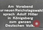 Image of Hitler arrives Koenigsberg in Lufthansa JU 52 airplane "Richtofen" Germany, 1933, second 14 stock footage video 65675061180