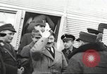 Image of Hitler arrives Koenigsberg in Lufthansa JU 52 airplane "Richtofen" Germany, 1933, second 32 stock footage video 65675061180