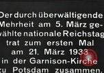 Image of New Reichstag holds first meeting in Garrison Church, Potsdam Potsdam Germany, 1933, second 3 stock footage video 65675061181