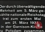 Image of New Reichstag holds first meeting in Garrison Church, Potsdam Potsdam Germany, 1933, second 10 stock footage video 65675061181