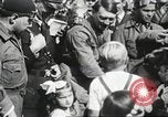 Image of Hitler speaks to crowd at Sonderhausen Sports Stadium Germany, 1932, second 44 stock footage video 65675061183