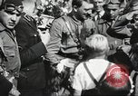 Image of Hitler speaks to crowd at Sonderhausen Sports Stadium Germany, 1932, second 46 stock footage video 65675061183