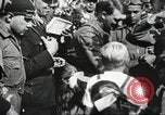 Image of Hitler speaks to crowd at Sonderhausen Sports Stadium Germany, 1932, second 47 stock footage video 65675061183