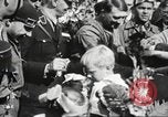 Image of Hitler speaks to crowd at Sonderhausen Sports Stadium Germany, 1932, second 51 stock footage video 65675061183