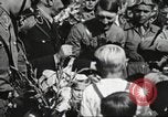 Image of Hitler speaks to crowd at Sonderhausen Sports Stadium Germany, 1932, second 53 stock footage video 65675061183
