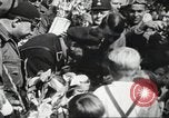 Image of Hitler speaks to crowd at Sonderhausen Sports Stadium Germany, 1932, second 56 stock footage video 65675061183