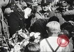 Image of Hitler speaks to crowd at Sonderhausen Sports Stadium Germany, 1932, second 57 stock footage video 65675061183