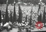 Image Adolf Hitler parle de foule de travailleurs à Gera en Thuringe Allemagne Gera Allemagne, 1932, de la seconde 52 séquences d'archives historiques vidéo 65675061185