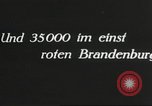 Image ralliement du parti nazi au premier stade olympique de Berlin en 1932 Berlin Allemagne, 1932, de la seconde 10 séquences d'archives historiques vidéo 65675061186