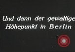 Image ralliement du parti nazi au premier stade olympique de Berlin en 1932 Berlin Allemagne, 1932, de la seconde 11 séquences d'archives historiques vidéo 65675061186