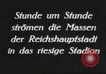 Image ralliement du parti nazi au premier stade olympique de Berlin en 1932 Berlin Allemagne, 1932, de la seconde 37 séquences d'archives historiques vidéo 65675061186