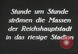 Image ralliement du parti nazi au premier stade olympique de Berlin en 1932 Berlin Allemagne, 1932, de la seconde 38 séquences d'archives historiques vidéo 65675061186