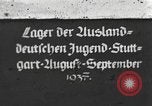 Standbild Hitler Youth Camp Offenburg Deutschland, 1937, aus Sekunde 1 historischem Filmmaterial Videoclip 65675061201