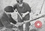 Image of German forces repair telephone line Germany, 1944, second 34 stock footage video 65675061207