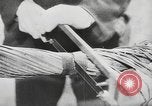Image of German forces repair telephone line Germany, 1944, second 37 stock footage video 65675061207