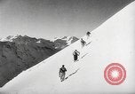 Image of German ski troops France, 1944, second 33 stock footage video 65675061208