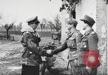 Image of German soldiers receive Iron Cross Italy, 1944, second 15 stock footage video 65675061209