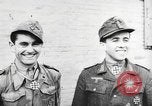 Image of German soldiers receive Iron Cross Italy, 1944, second 25 stock footage video 65675061209
