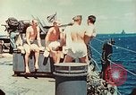 Image of United States Navy Task Force being resupplied Pacific Theater, 1944, second 23 stock footage video 65675061217