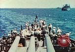 Image of United States Navy Task Force being resupplied Pacific Theater, 1944, second 32 stock footage video 65675061217
