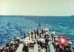 Image of United States Navy Task Force being resupplied Pacific Theater, 1944, second 39 stock footage video 65675061217