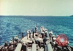 Image of United States Navy Task Force being resupplied Pacific Theater, 1944, second 46 stock footage video 65675061217