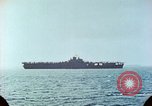 Standbild US-Kriegsschiffe in einem Zweiten Weltkrieg Task Force Pacific Theater, 1944, aus Sekunde 3 historischem Filmmaterial Videoclip 65675061220