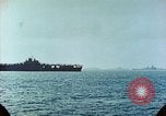 Standbild US-Kriegsschiffe in einem Zweiten Weltkrieg Task Force Pacific Theater, 1944, aus Sekunde 5 historischem Filmmaterial Videoclip 65675061220