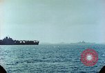 Standbild US-Kriegsschiffe in einem Zweiten Weltkrieg Task Force Pacific Theater, 1944, aus Sekunde 6 historischem Filmmaterial Videoclip 65675061220