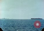 Standbild US-Kriegsschiffe in einem Zweiten Weltkrieg Task Force Pacific Theater, 1944, aus Sekunde 11 historischem Filmmaterial Videoclip 65675061220