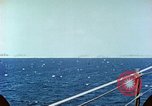 Standbild US-Kriegsschiffe in einem Zweiten Weltkrieg Task Force Pacific Theater, 1944, aus Sekunde 27 historischem Filmmaterial Videoclip 65675061220