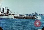 Standbild US-Kriegsschiffe in einem Zweiten Weltkrieg Task Force Pacific Theater, 1944, aus Sekunde 51 historischem Filmmaterial Videoclip 65675061220