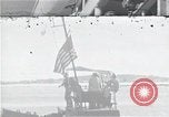 Image of survivors of USS Indianapolis CA-35 Peleliu Palau Islands, 1945, second 1 stock footage video 65675061230