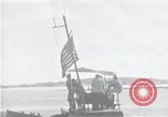 Image of survivors of USS Indianapolis CA-35 Peleliu Palau Islands, 1945, second 3 stock footage video 65675061230