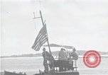 Image of survivors of USS Indianapolis CA-35 Peleliu Palau Islands, 1945, second 4 stock footage video 65675061230