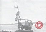 Image of survivors of USS Indianapolis CA-35 Peleliu Palau Islands, 1945, second 5 stock footage video 65675061230