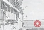 Image of survivors of USS Indianapolis CA-35 Peleliu Palau Islands, 1945, second 9 stock footage video 65675061230