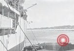 Image of survivors of USS Indianapolis CA-35 Peleliu Palau Islands, 1945, second 12 stock footage video 65675061230
